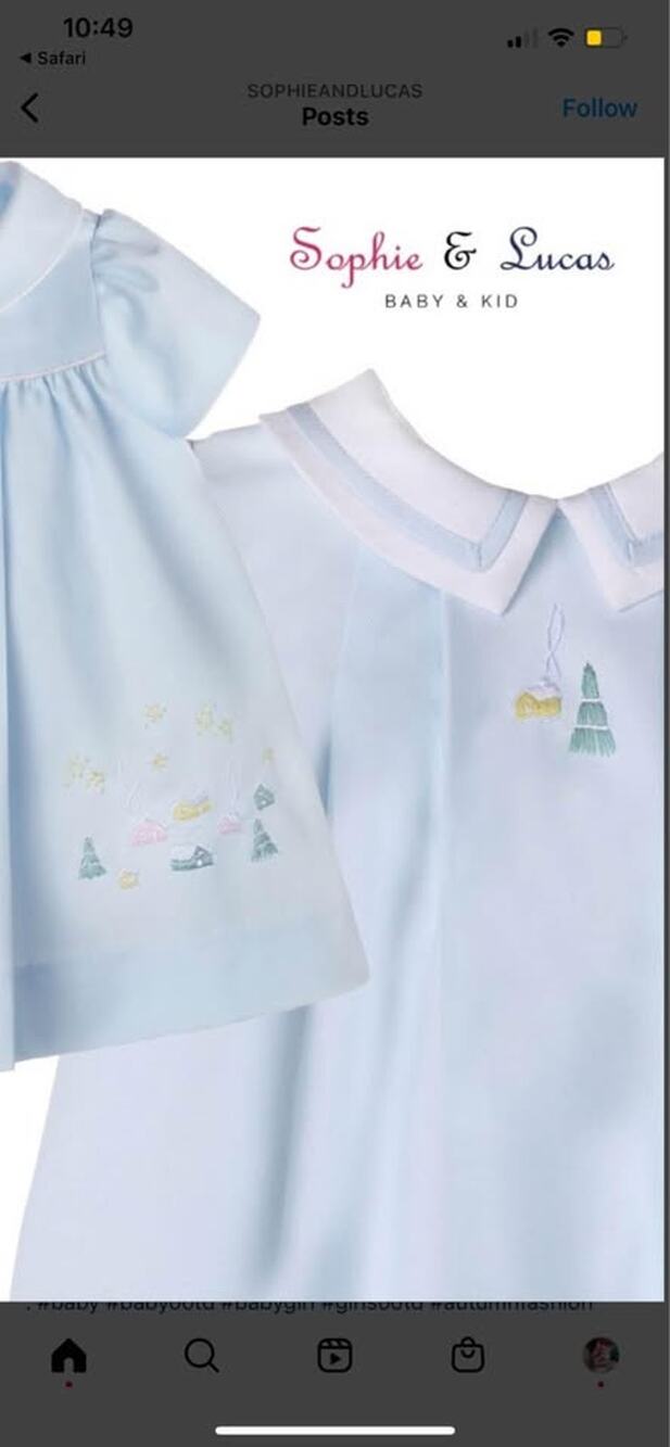 Luxury Sophie & Lucas Christmas Bubble - unisex size 12 M